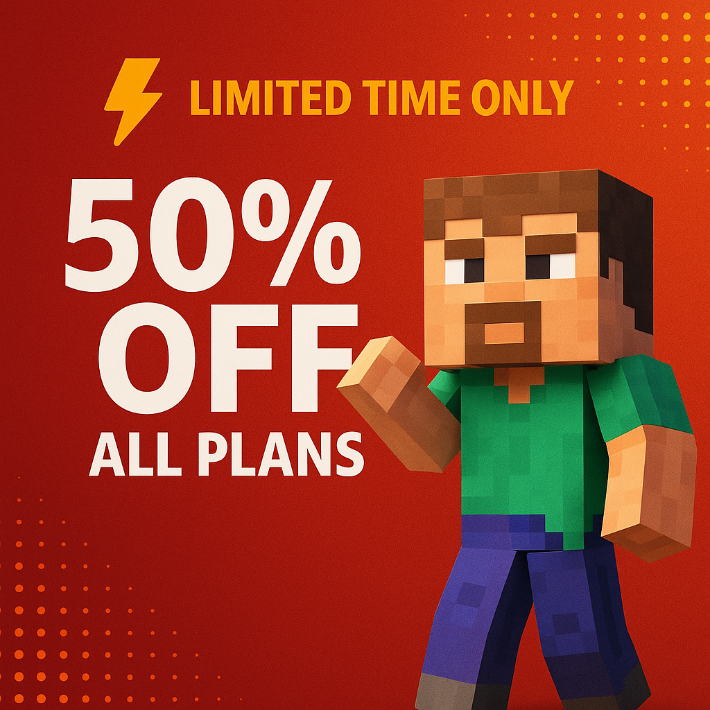 ⚡ 50% OFF All Plans – Limited Time Only!